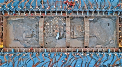 水下考古再“发力”，长江口二号古船整体出水