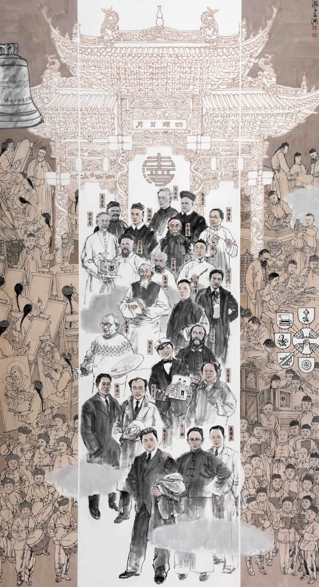 回眸——上海百年纪事人物画苑作品展7.jpg 回眸——上海百年纪事人物画苑作品展7.jpg