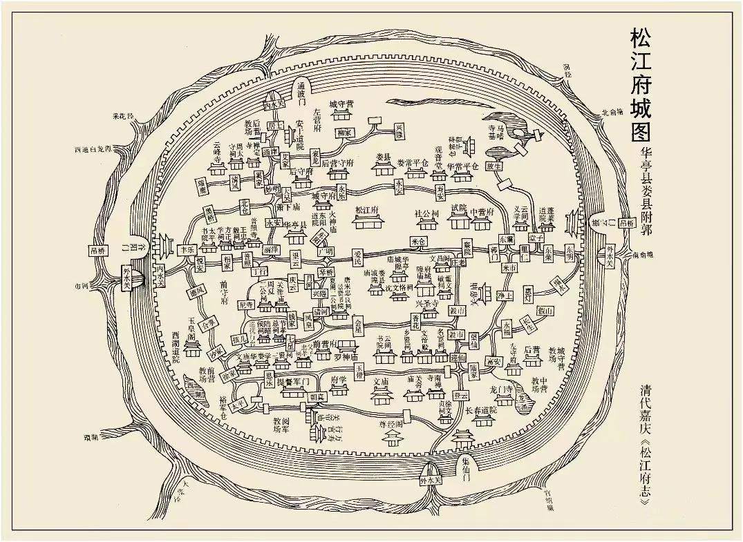 清嘉庆《松江府志》松江府城图.jpg