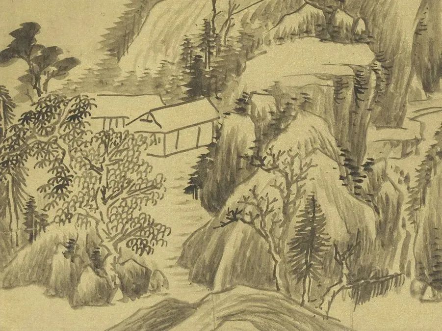 董其昌 仿古山水册 局部.jpg