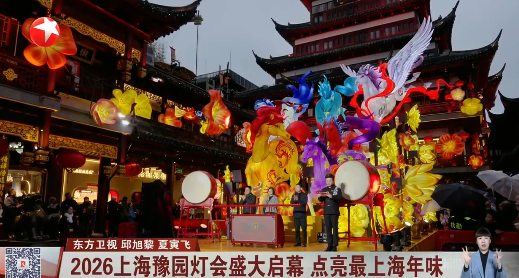 2026上海豫园灯会盛大启幕