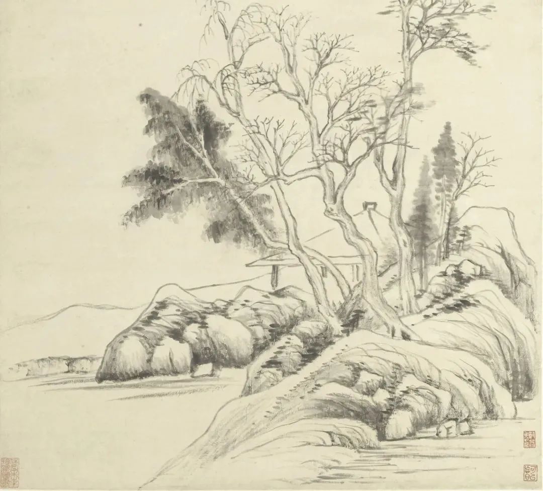 董其昌 锡山烟霞图轴 局部.jpg
